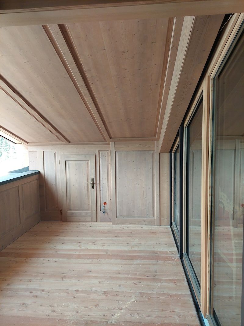 Holzterassse